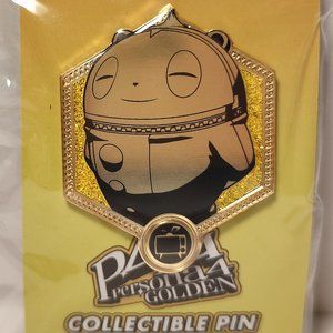Persona 4 Teddie Golden Series Enamel Pin Official Atlus Collectible Brooch